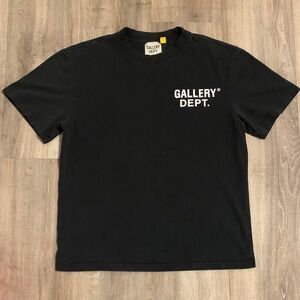 Gallery Dept Black Short Sleeve Tee